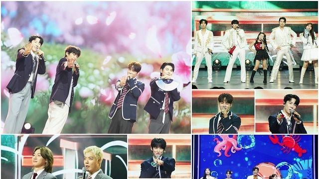 MBN ‘한일톱텐쇼’ 박서진-에녹-신승태-김준수, 박장대소 교복 F4의 활약!