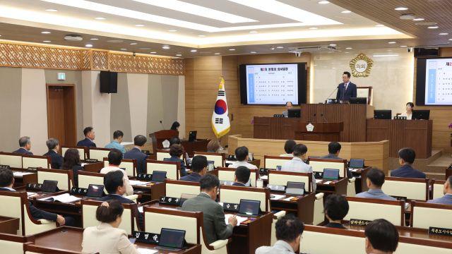 평택시의회, 제257회 임시회 폐회