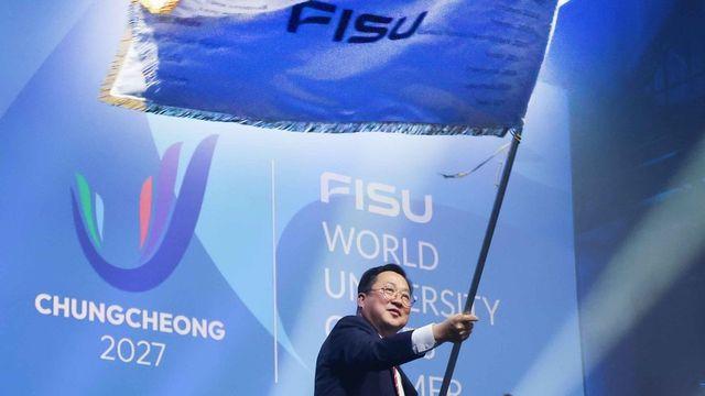 충청 ‘세계 대학 스포츠 축제’ 준비 본격화… U대회기 인수