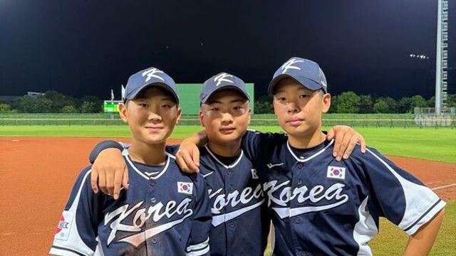 한국 U-12 야구, 미국에 6-2 승리…세계유소년선수권 조 1위 확정