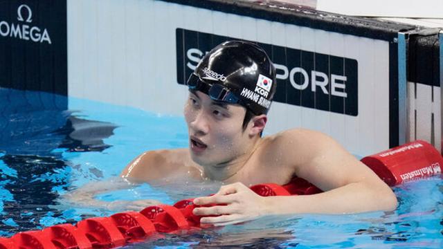 '아! 0.18초' 황선우, 자유형 200m 4위…세계선수권 4회 연속 메달 불발(종합)
