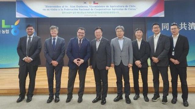 농협, 칠레 농업부 차관 알란 에스피노사 접견