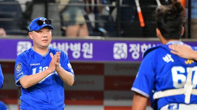 '단독 선두' 대어 한화 낚았다…박진만 감독 