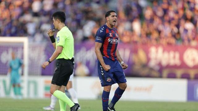 '2경기 연속골' 수원FC 싸박, K리그1 24라운드 MVP