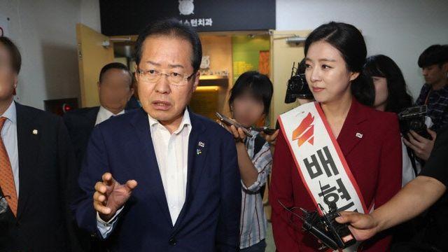 ‘홍준표 키즈’였는데…배현진 “노회한 영혼의 비굴한 소리”
