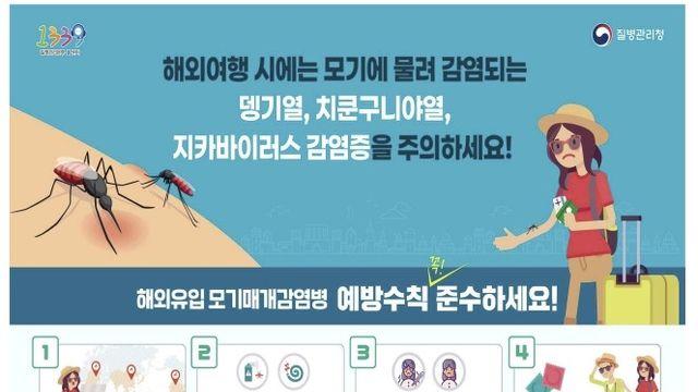 ‘모기 매개 감염’ 치쿤구니야열 14개국서 22만명…국내 유입 1명