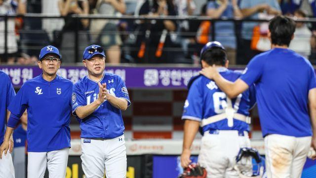 [SD 대전 승장] 삼성 박진만 감독 “가라비토 호투 Good, 타선 집중력도 좋았어!”