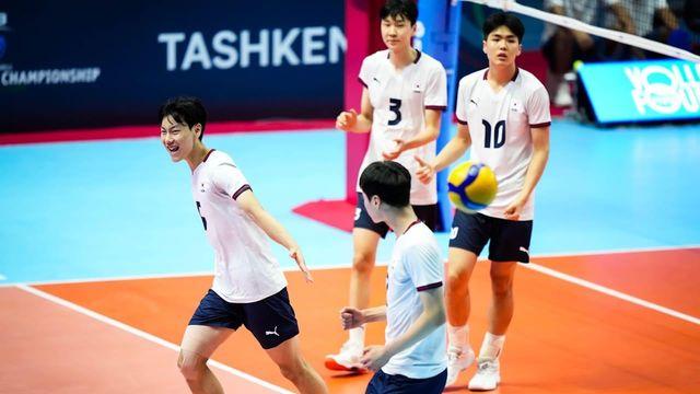 한국 U-19 남자배구, 미국에 1-3 역전패…조 2위로 16강 진출