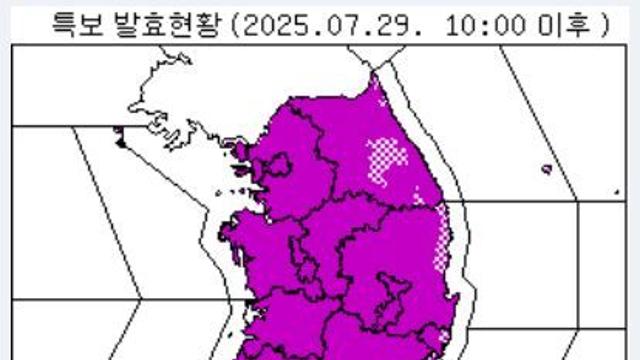 [속보] 태백까지 폭염주의보…한라산 빼고 전국이 ‘폭염’