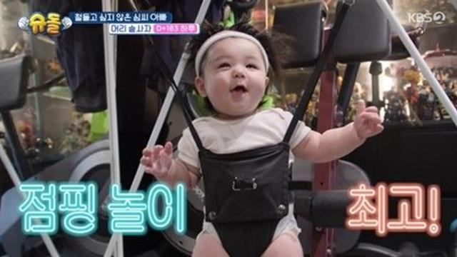 '심형탁 子' 하루, 머리숱 부자인 건 유명한데…알고 보니 '근수저' (슈돌)[종합]