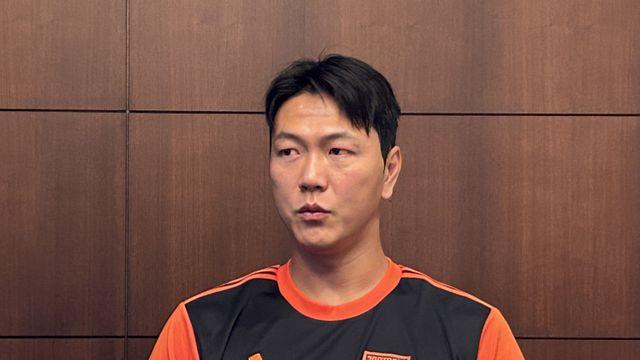 김영권 “말컹 종아리가 내 허벅지…잘해보려 하는데 생각보다 잘 안돼” [IS 수원]