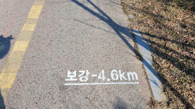 증평 자전거도로·산책길 노면 표시 완료