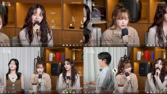 피프티피프티 문샤넬과 하나, 천상의 하모니로 ‘골든’ 커버…키나도 흐뭇