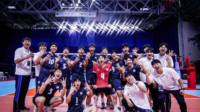 한국 U-19 남자배구, 세계선수권 16강서 중국 3-0 완파…8강행