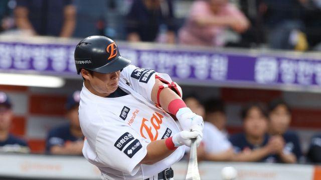 [SD 대전 라이브] 한화 파워히터 노시환 터졌다! 3시즌 연속 20홈런 달성