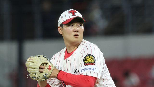 '직구 물음표·변화구 느낌표' 김시훈, 피홈런 이후 정신 번쩍…KIA 데뷔전 헛스윙 7개 '커브 위력' [IS 피플]