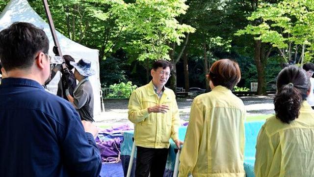 최훈식 장수군수, ‘장수쿨밸리 페스티벌’ 안전관리 체계 현장 점검