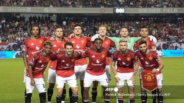 [EPL 서머 시리즈] 기념촬영하는 맨유 선수들