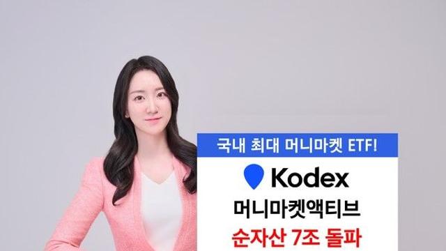 삼성운용, KODEX 머니마켓액티브 순자산 7조원 돌파