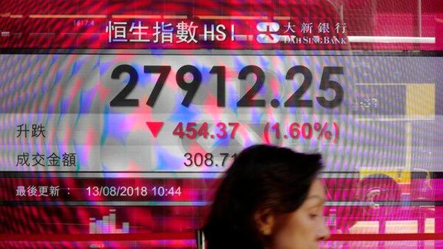 홍콩 증시, 중국 경기후퇴 우려로 사흘째 속락 마감…H주 1.72%↓