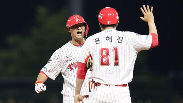 '변우혁 결승타' KIA, 천신만고 7연패 탈출...'이적생' 한재승 구원승