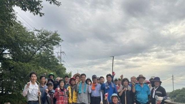 서산 해미면, 지역사회단체 힘 모아 수해복구 ‘구슬땀’