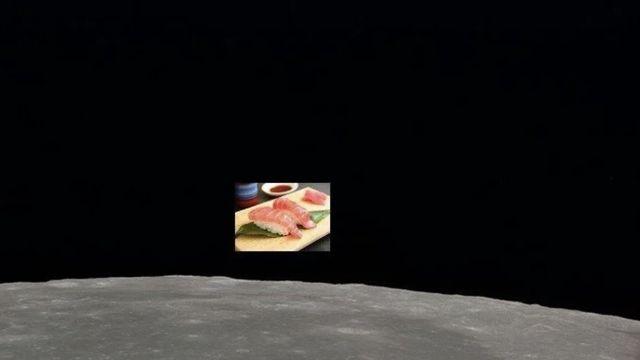 달에서 보는 일식 ㄷㄷㄷ