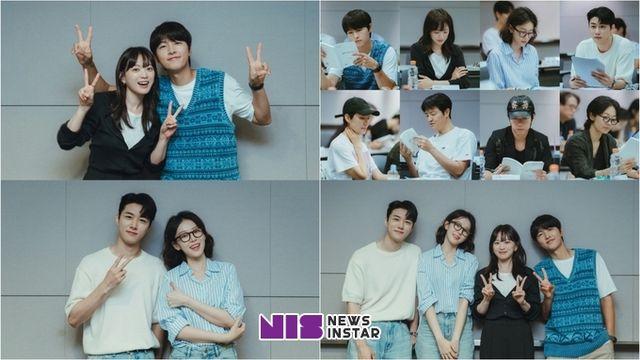 JTBC '마이 유스' 송중기X천우희X이주명X서지훈, 달콤쌉싸름 첫사랑 재회 로맨스 대본 리딩 현장 공개