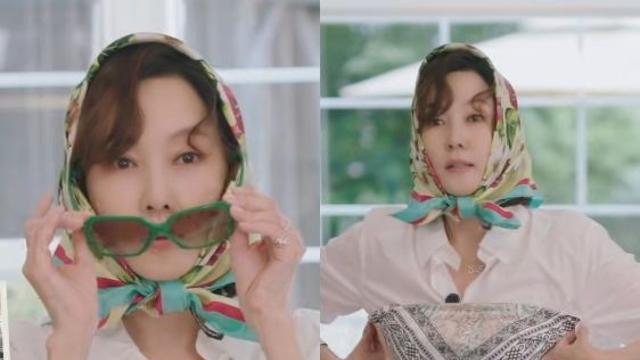 '54세' 김남주, 20살 딸과 나란히 '스카프 패션'…