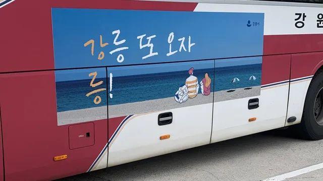 너무 귀여운 강릉 관광 2행시 광고