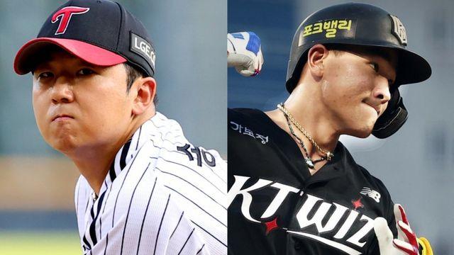 괴물 타자 vs 리그 최강 5선발 드디어 만났다…신인왕 유력 후보들의 생애 첫 맞대결, 송승기가 웃었다