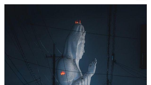 분위기 지리는 일본 초거대 불상