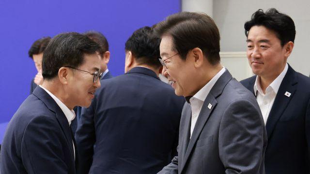 李 만난 김동연 