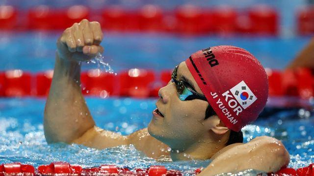 지유찬, 자유형 50ｍ서 아시아신기록＋한국 첫 세계선수권 결승