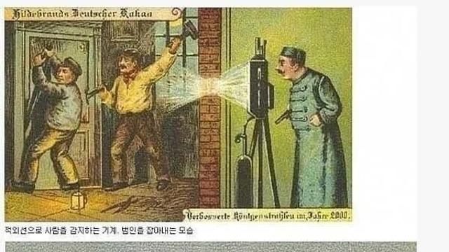 20세기 초 사람들이 상상한 21세기모습