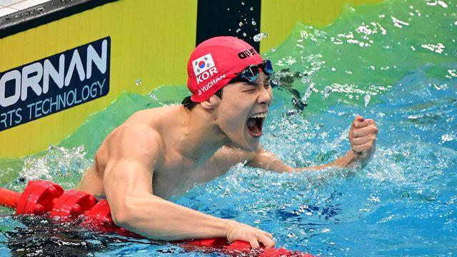 [속보] 韓 수영 초대형 쾌거! 지유찬 해냈다!…남자 자유형 50m 아시아신기록→'한국 최초' 세계선수권 결승 진출 (싱가포르 현장)