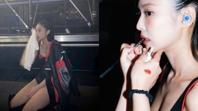 블랙핑크 제니, 투어 비하인드 공개…지수와 ‘찐친’ 케미 [AI 포토컷]