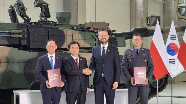9조 규모 폴란드 K2 전차 2차 이행계약 서명식…안규백 참석