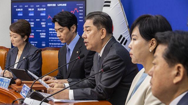 與, 관세타결 국힘 공세에 