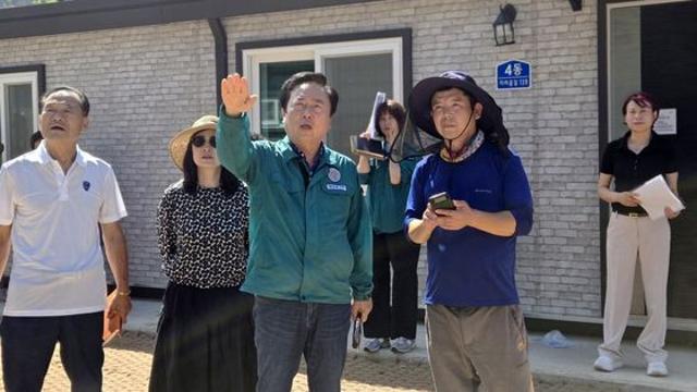 [안동시] 폭염호우 대응 선진이동주택 현장점검 완료