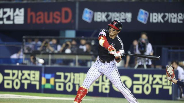 천성호, LG 이적 후 첫 홈런…1년 3개월 만에 손맛