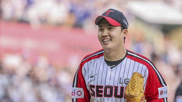 '사자 사냥꾼' 임찬규…LG, 4연승 거두며 1위 한화 1게임차 추격