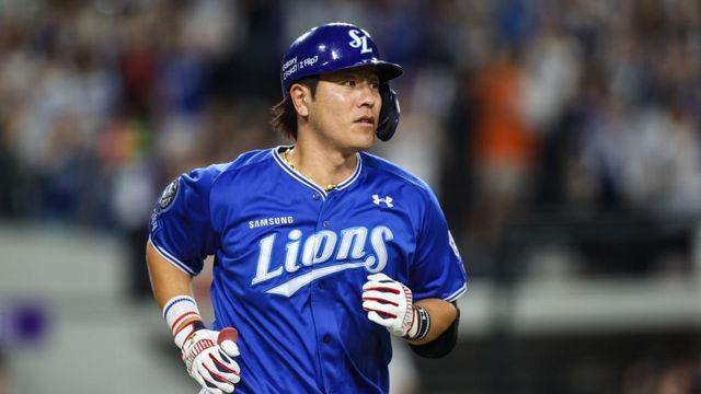 삼성 강민호, 왼쪽 발바닥 부종…정밀 검진 예정