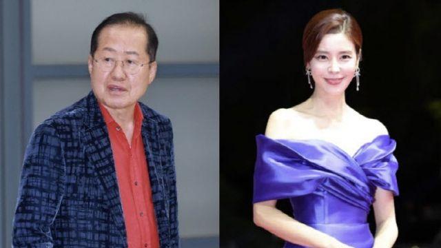 “청산가리 먹겠다던 ‘개념 연예인’ 어디?” 홍준표, 여배우 저격
