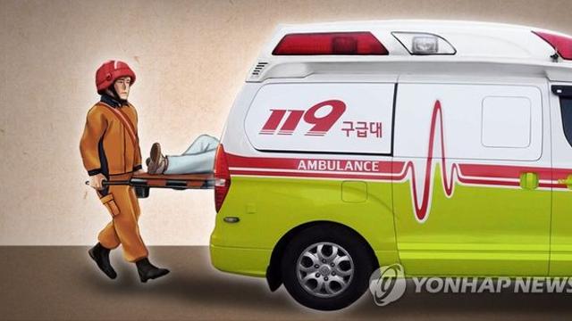 평창휴게소서 70대 몰던 승용차가 보행자 들이받아 3명 부상