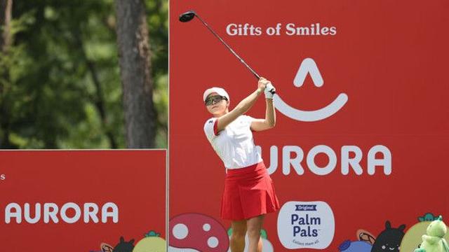 고지원, KLPGA 오로라월드 3R 선두…