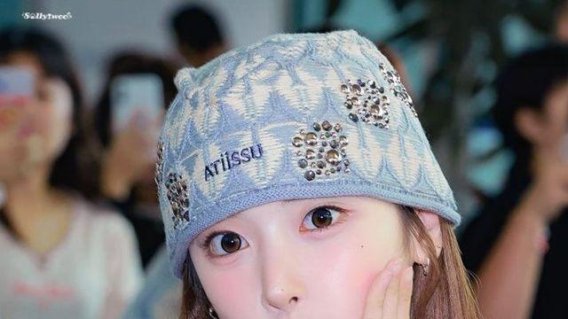 모자 쓴 엔믹스 지우 비주얼