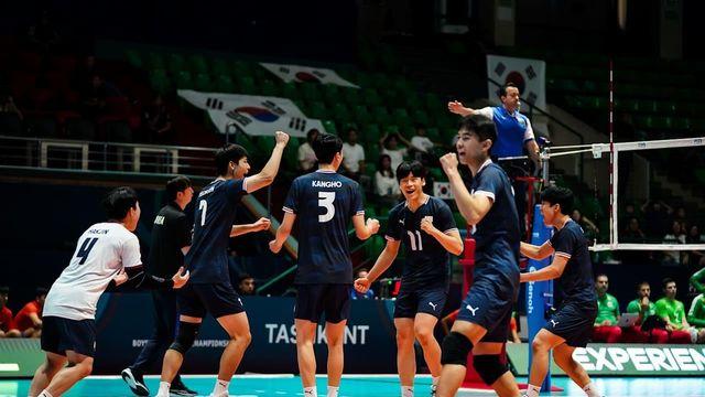U-19 남자배구, 세계선수권서 불가리아에 0-3 완패…7-8위전으로