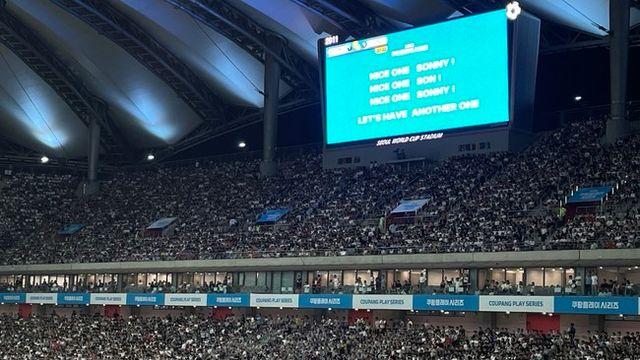 [IN VIEW] “나이스 원 쏘니”…’7번 상징’ 전반 7분 되자 경기장에 ‘손흥민 응원가’ 울렸다