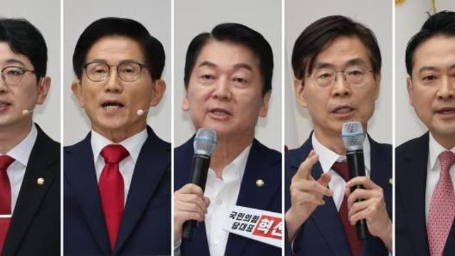 野 당권 레이스 본격화…정견발표서 '찬탄·반탄' 신경전